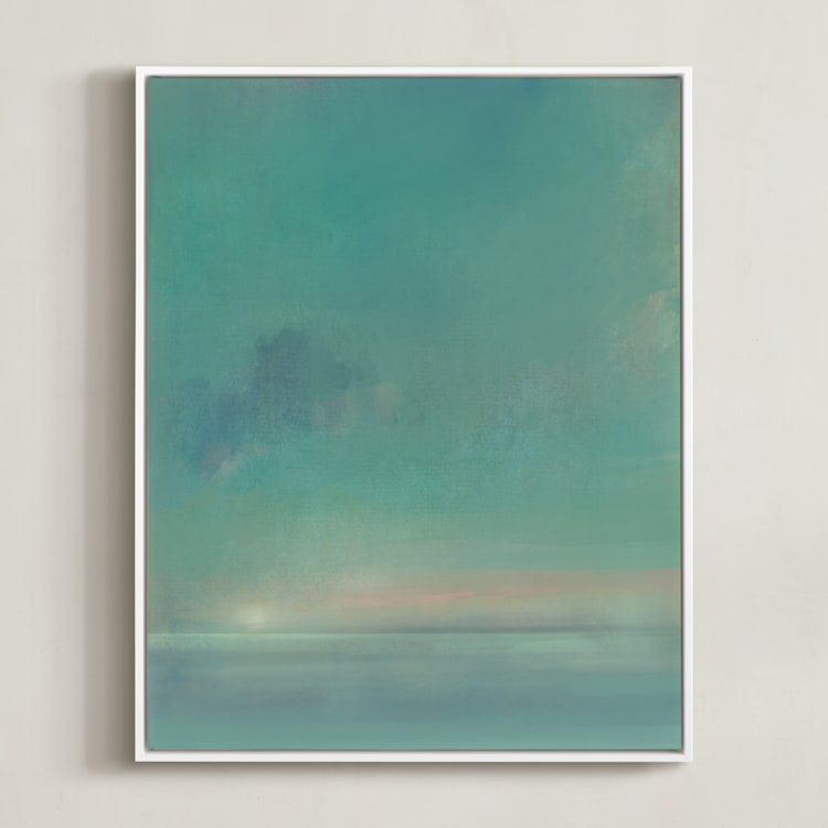 "Subtlety I" - Art Print in water by Eric Ransom - Framed Canvas