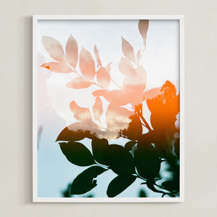 "Season's Change" - Art Print in THE WAY by Sasquatch Mansfield - Framed