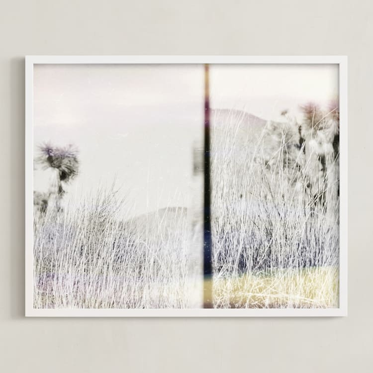 "Joshua Tree" - Art Print in Faded by Kaitlin Rebesco - Framed