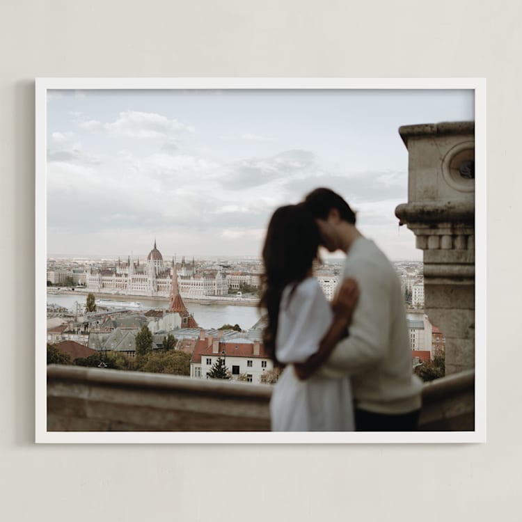 "The Big Picture: Landscape Framed Photo" - Framed Photo in White by Minted - Framed
