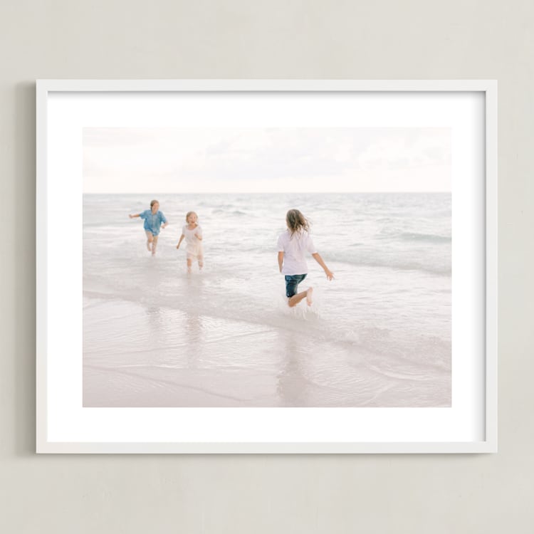"Framed Photo: White Border" - Framed Photo in White by Minted - Framed