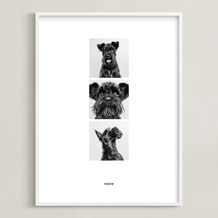 "Triptych" - Framed Photo in Cloud by JoAnn Jinks - Framed