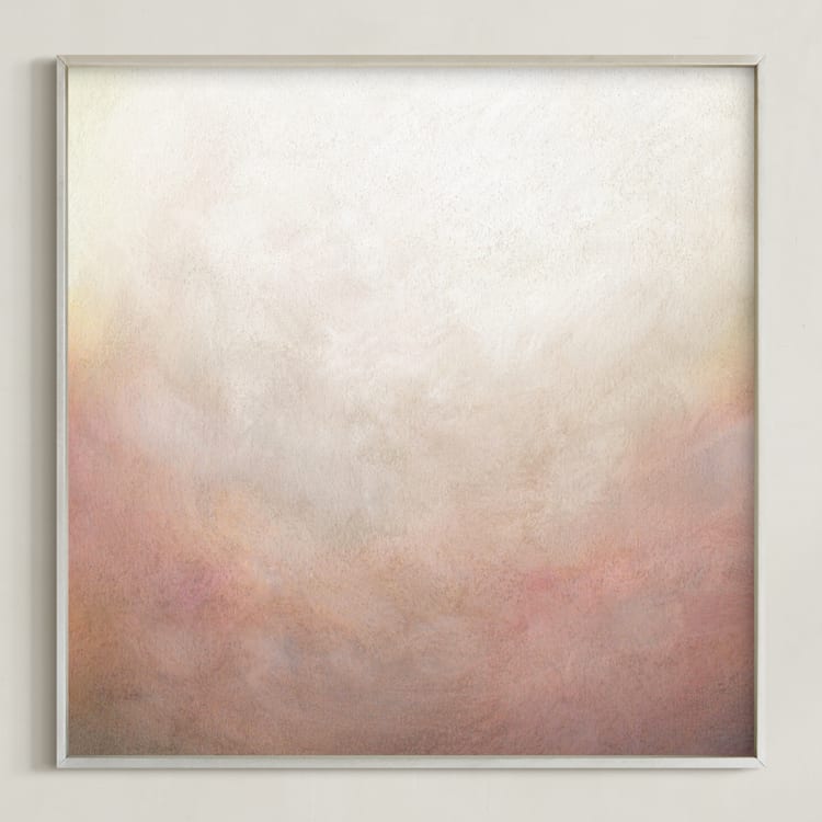 "Rise" - Art Print in tan by Lorent and Leif - Framed