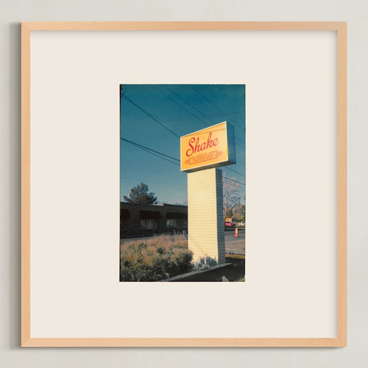 "Roadtripping 3" - Art Print in Santa Fe by Kamala Nahas - Framed