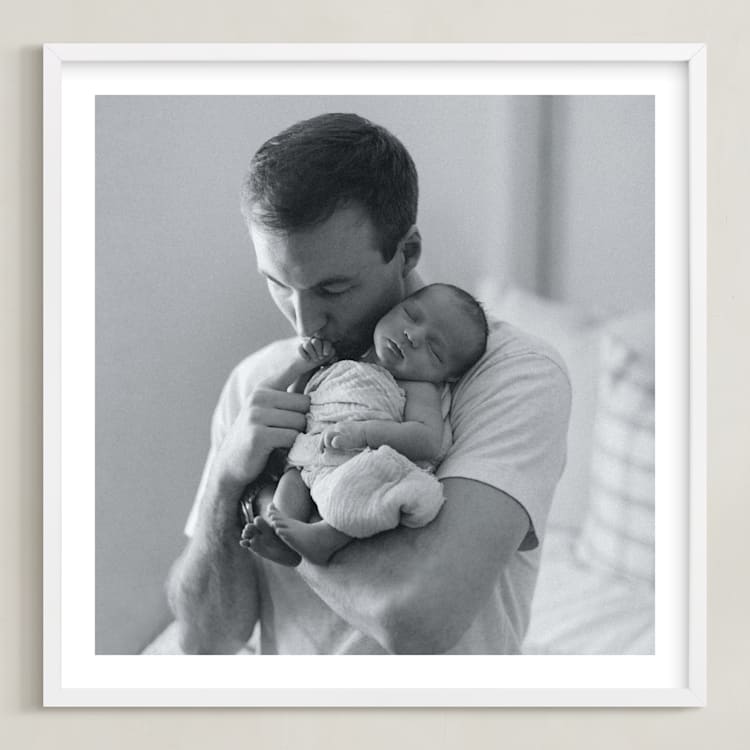 "Framed Photo" - Framed Photo in White by Minted - Framed
