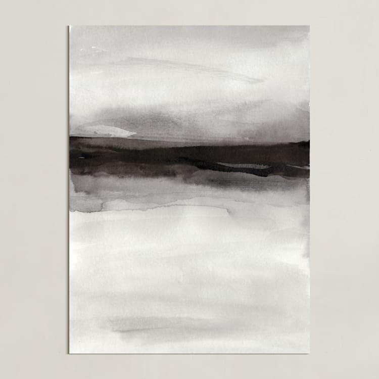 "holy disruption" - Art Print in black and white by Heidi Jantz - Unframed
