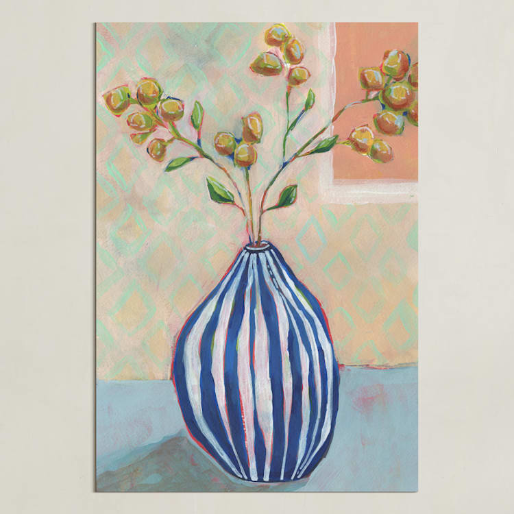 "Forager" - Art Print in Original by Ksenia Ya - Unframed