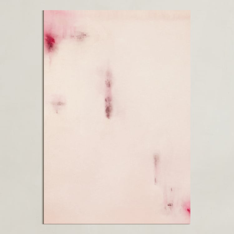 "Rose" - Art Print in Rose by Jen Ramsey - Unframed