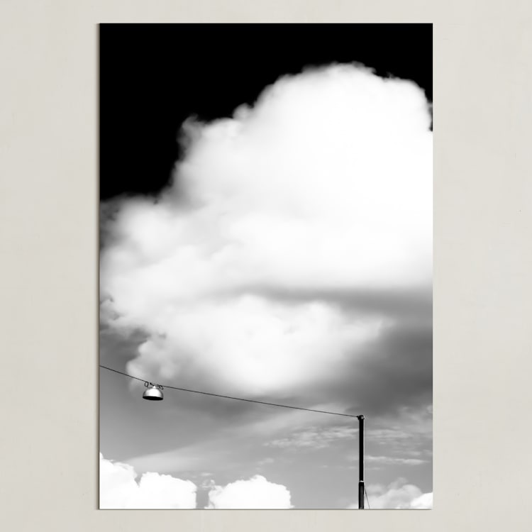 "Fyris" - Art Print in Black and White by Lisa Sundin - Unframed