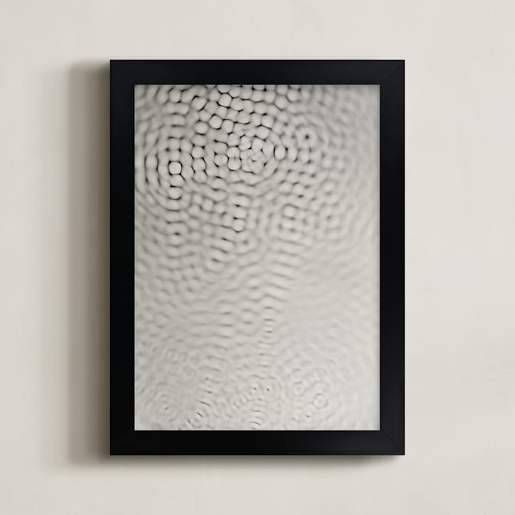"Good Vibes" - Art Print in Silvertone by raven erebus - Framed