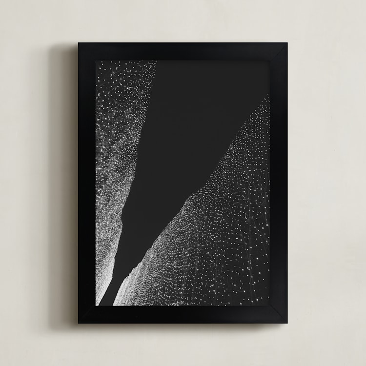 "Galaxy" - Art Print in Midnight by Lying on the grass - Framed