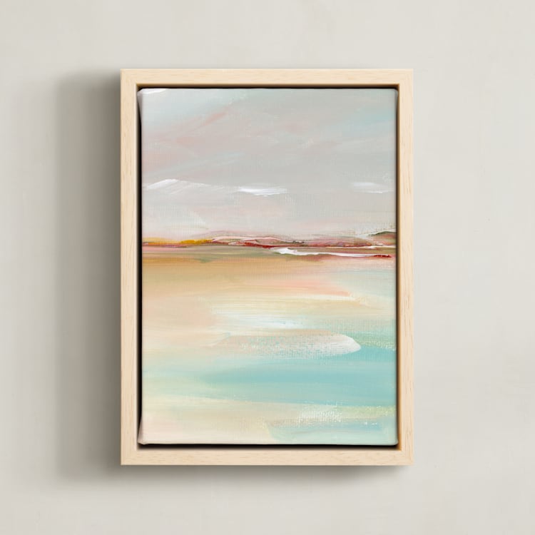 "Paradise Cove 2" - Art Print in Seaside by Lindsay Megahed - Framed Canvas
