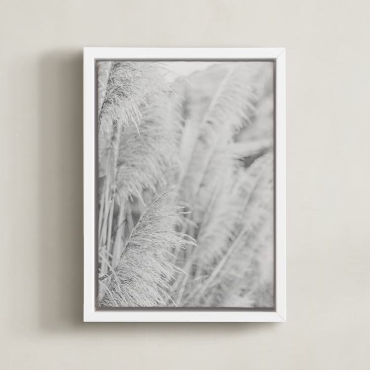 "Gossamer" - Art Print in Mist by Lindsay Ferraris Photography - Framed Canvas