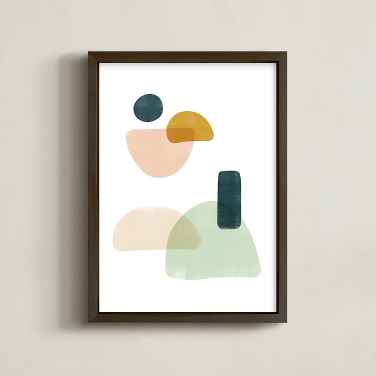 "balance no.3" - Art Print in golden hour by Lindsay Stetson Thompson - Framed