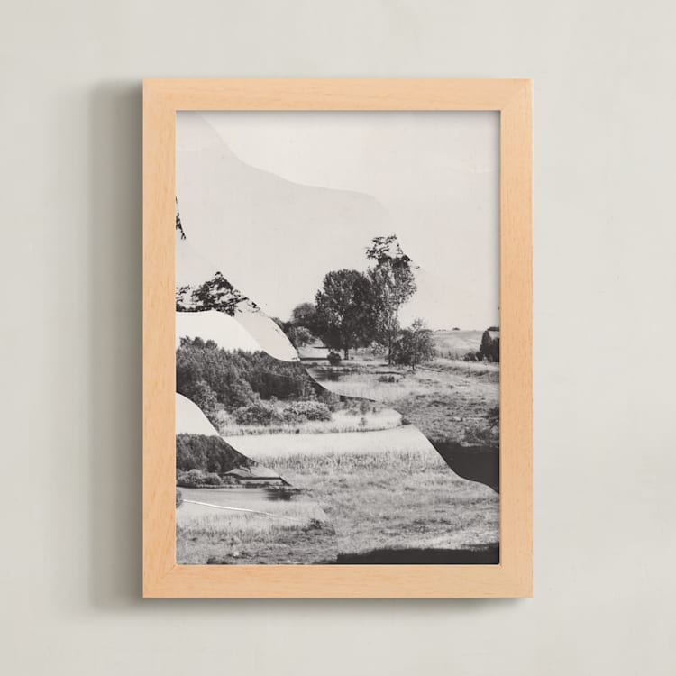 "Under the Lining I" - Art Print in Unreal by Sumak Studio - Framed
