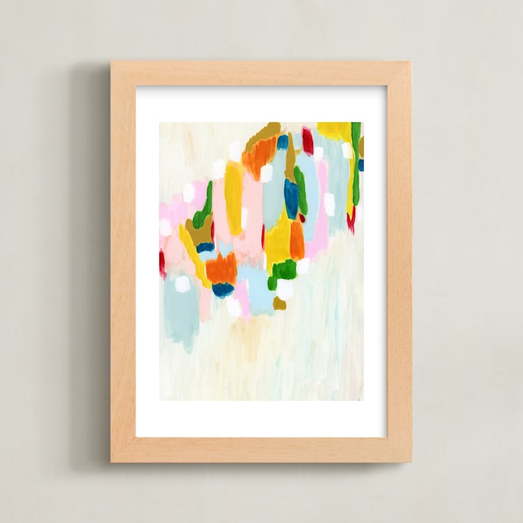"California Dream" - Art Print in Multiple by Yaling Hou Suzuki - Framed