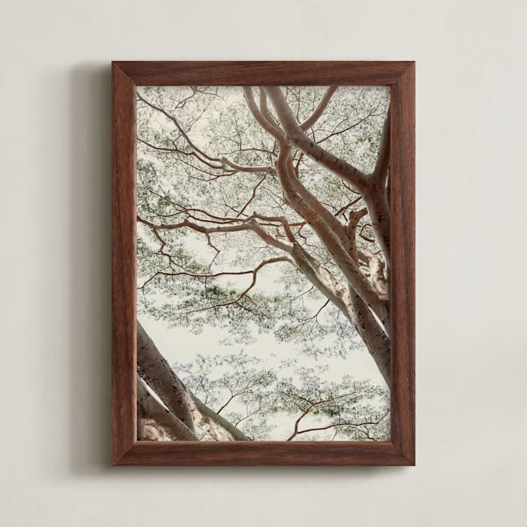 "Tapestry II" - Art Print in Woodland Green by Alicia Abla - Framed