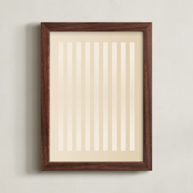 "Quiet Now" - Art Print in Canvas by Kimberly Young - Framed