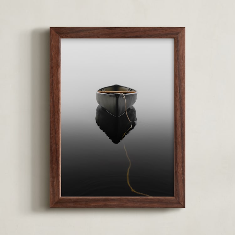 "Into the Ether" - Art Print in Fog by Leaves of Ash - Framed