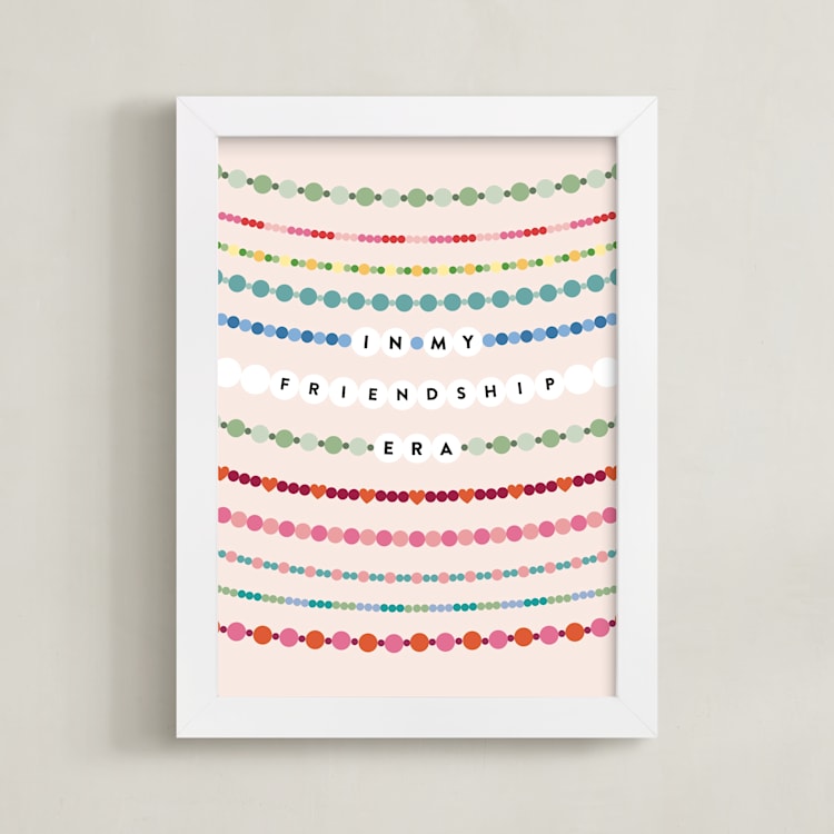 "Friendship Era: Custom Print" - Custom Print in Dreamer by Pixel and Hank - Framed