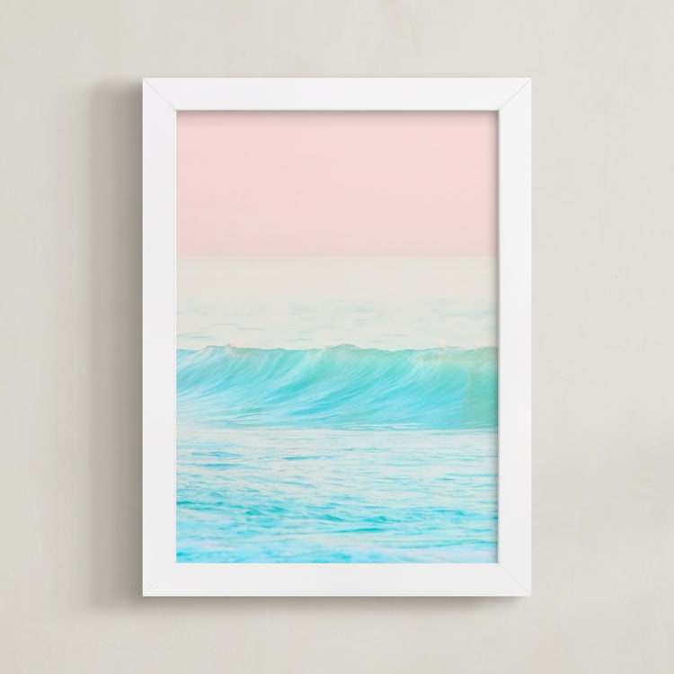 "Bubble Gum #1" - Art Print in Color by Jessica C Nugent - Framed