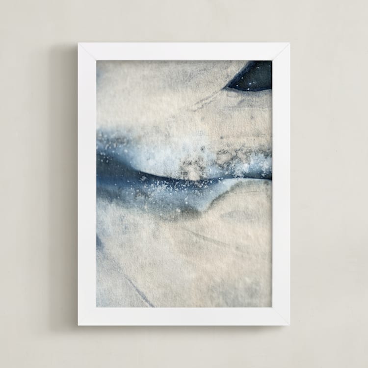 "What Lies Beneath I " - Art Print in Celestial by Courtney Crane - Framed