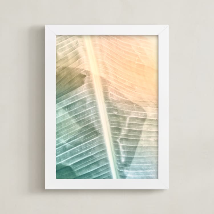 "Catching Light" - Art Print in Fresco by Alicia Youngken - Framed