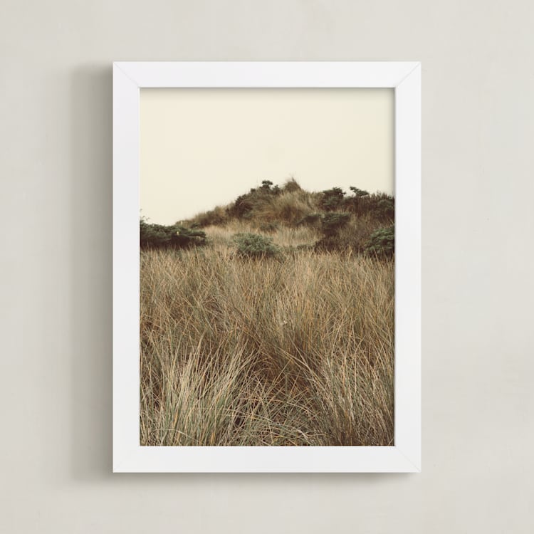 "northcoast 4" - Art Print in Field by Kamala Nahas - Framed