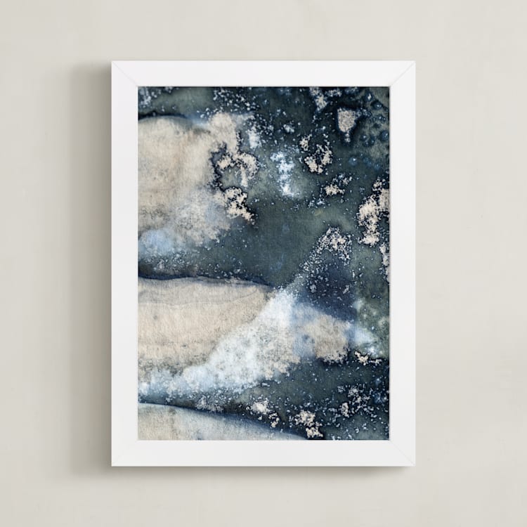"What Lies Beneath ll" - Art Print in Celestial by Courtney Crane - Framed