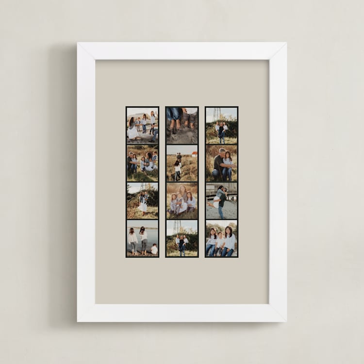 "Trio" - Framed Photo in Sandbar by Inkblot Design - Framed