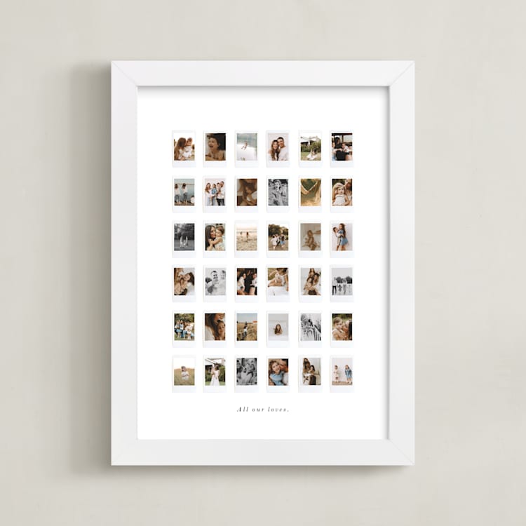 "Framed Photo: Everything" - Framed Photo in White by Olivia Kanaley Inman - Framed