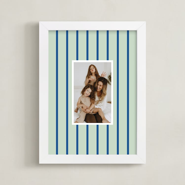 "Isla: Portrait" - Framed Photo in Lagoon by Pati Cascino - Framed