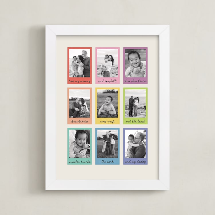 "Framed Photo: Funfetti 9-photo" - Framed Photo in Kaleidoscope by Kamala Nahas - Framed