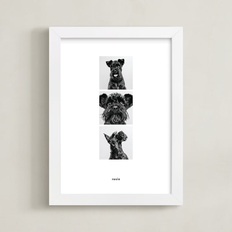 "Triptych" - Framed Photo in Cloud by JoAnn Jinks - Framed