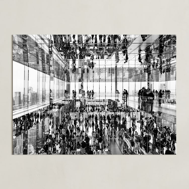 "Seeing Double" - Art Print in Noir by LindseyErin - Unframed