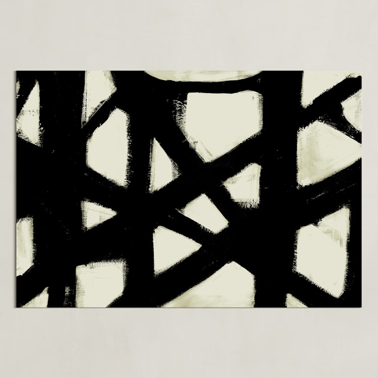 "Missed Connections" - Art Print in Black and White by Ilana Greenberg - Unframed