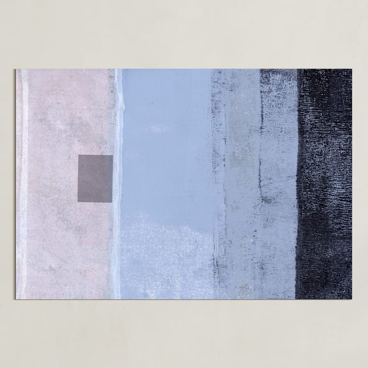 "Doors to my heart II" - Art Print in Frost by Jaqui Falkenheim - Unframed
