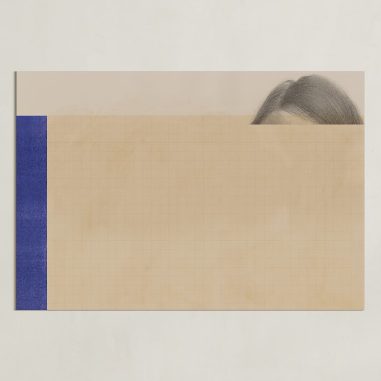 "Her II" - Art Print in Ginger by jinseikou - Unframed