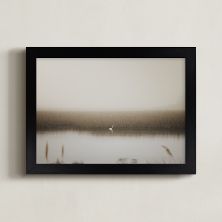 "Fragile equilibrium" - Art Print in Wetland by Lucia Coppola - Framed
