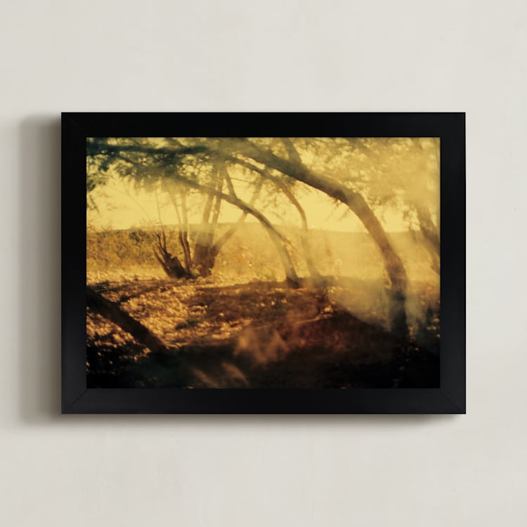 "EAST" - Art Print in The Way by Sasquatch Mansfield - Framed