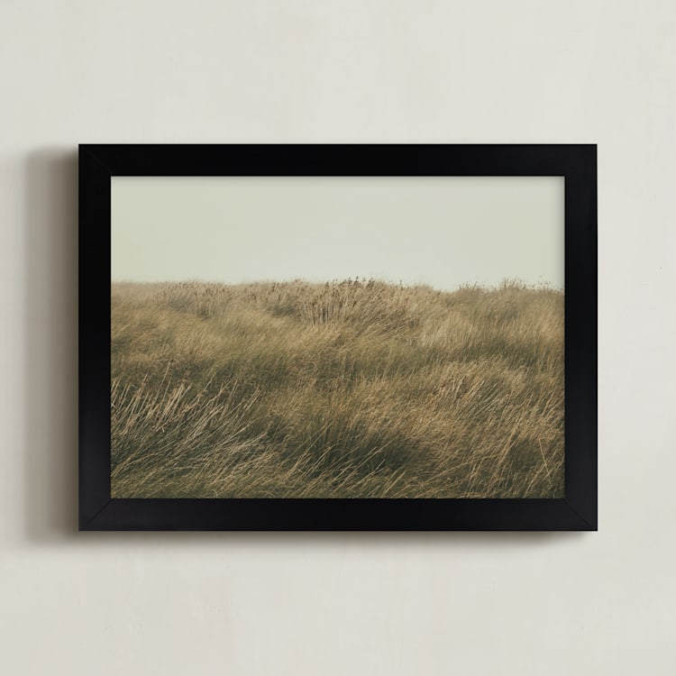 "Immerse" - Art Print in Evergreen by Lucia Coppola - Framed