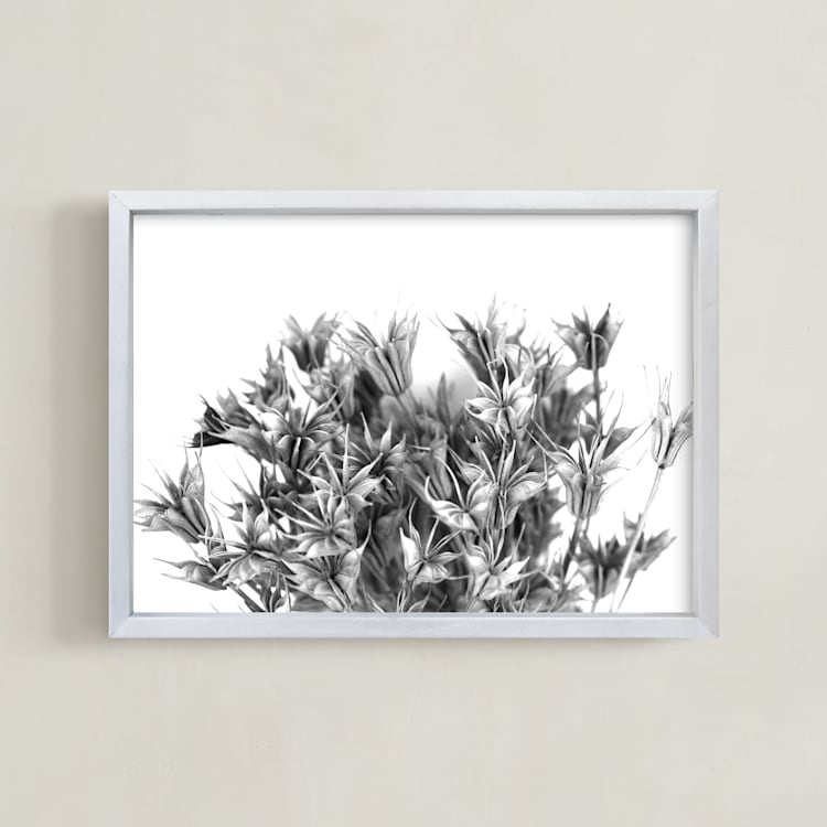 "I Remember" - Art Print in Monochrome by Jonathan Brooks - Framed