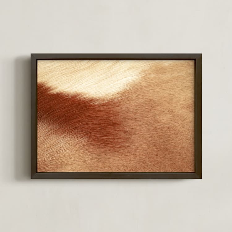 "Fade" - Art Print in Fawn by Catherine Culvenor - Framed