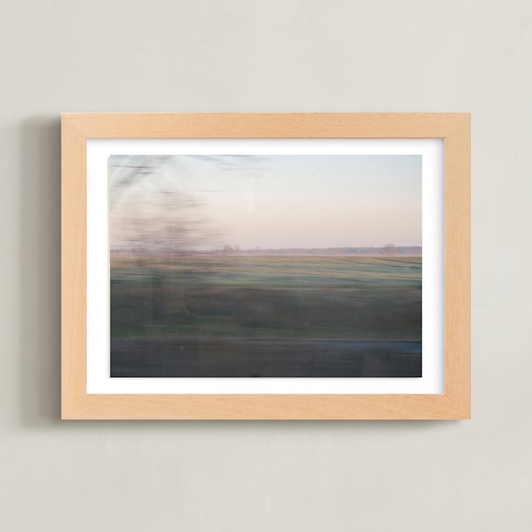 "Dawn on the Go" - Art Print in Dawn by lulu and isabelle - Framed