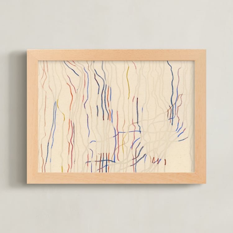 "Twine" - Art Print in Paper by Sumak Studio - Framed