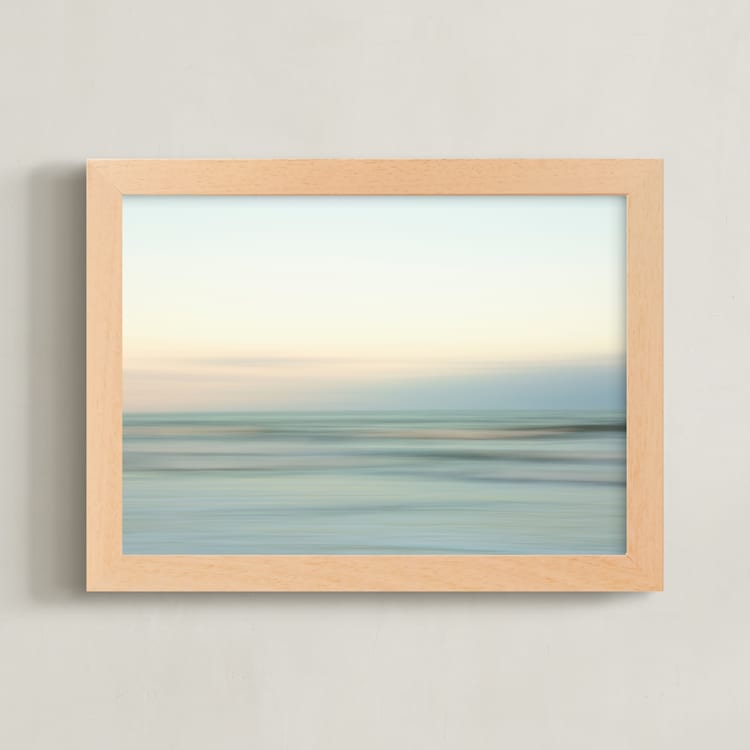 "The Blues" - Art Print in Sea by Cristina Marie - Framed
