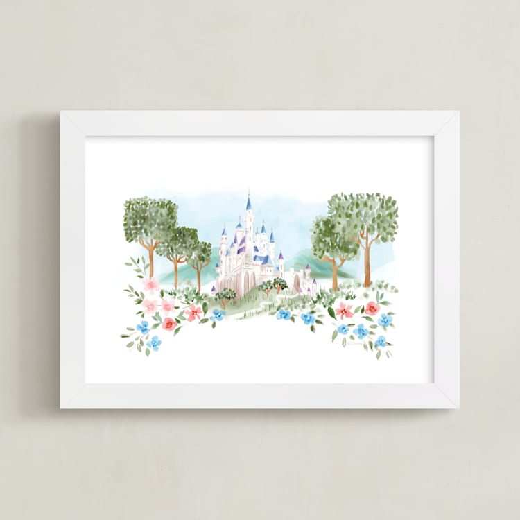 "Disney's Once Upon A Dream" - Art Print in Spring by Petra Kern - Framed