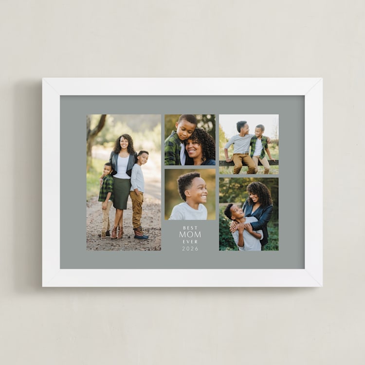 "Five Photo: Landscape Framed Photo" - Framed Photo in Fog by David Michuki - Framed
