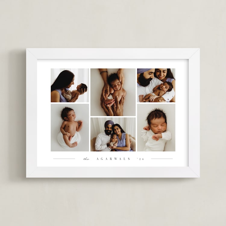 "Six Photo: Landscape Framed Photo" - Framed Photo in Ink by Christy Hy Lee - Framed