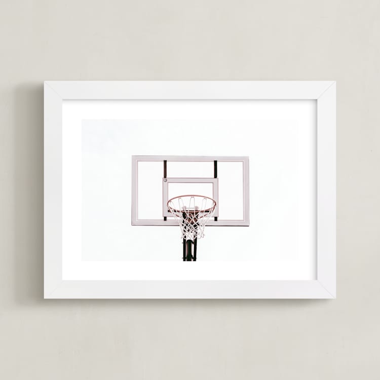 "Fuerza" - Art Print in White by LindseyErin - Framed